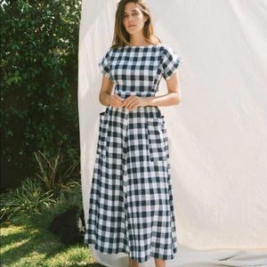 Christy Dawn The Jane Dress in Midnight Plaid
